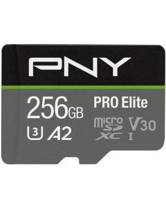 PNY Pro Elite 256GB UHS-I Class 10 MicroSDXC Memory Card
