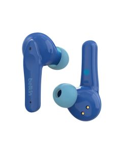 Belkin SoundForm Nano Blue Kids Wireless Earbuds with Charging Case