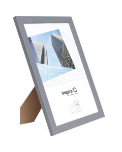Zurich 2cm Wide MDF Paperwrap Certificate Frame A4 Light Grey - ZURA4GRY