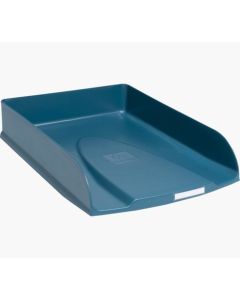 Exacompta Neo Deco Letter Tray 346 x 255 x 65mm Duck Blue (Each) - 11128D
