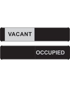 Seco Sliding Sign VACANT/OCCUPIED Door Sign Self Adhesive 255 x 52mm - OF165