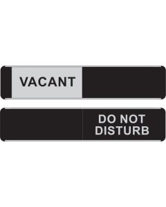 Seco Sliding Sign VACANT/DO NOT DISTURB Door Sign Self Adhesive 255 x 52mm - OF164