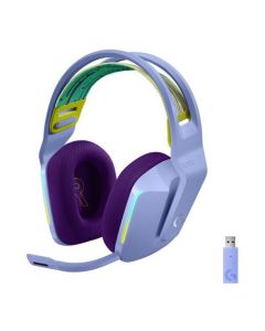Logitech G733 Lightspeed Wireless Lilac RGB Gaming Headset