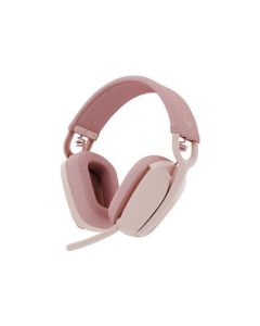 Logitech Zone Vibe 100 Bluetooth Wireless Rose Pink Headset
