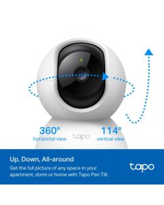 TP-Link Tapo C200P2 Pan Tilt Home Security Wi-Fi Camera