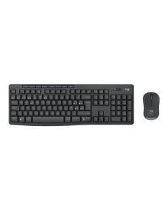 Logitech MK370 Wireless Desktop Keyboard Mouse for Business - Graphite