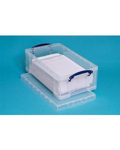 Really Useful Plastic Storage Box 12 Litre Clear - 12CCB