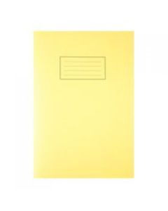 Silvine A4 Exercise Book Ruled Yellow 80 Pages (Pack 10) - EX109