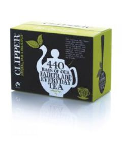 Clipper Fairtrade Everyday One Cup Tea Bags(Pack 440) - NWT039