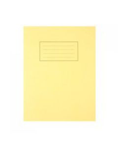 Silvine 9x7 inch/229x178mm Exercise Book Ruled Yellow 80 Pages (Pack 10) - EX103