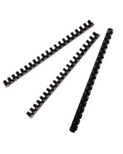 ValueX Binding Comb A4 6mm Black (Pack 100) 6200102