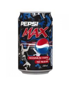 Pepsi Max Drink Can 330ml (Pack 24) 402005OP