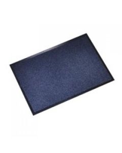 Doortex Advantagemat Dirt Trapping Mat for Indoor Use 100% Polypropylene Fibres Anti Slip Vinyl Backing 90 x 120cm Blue UFC49120DCBLV