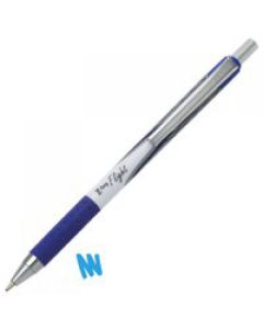 Zebra Z-Grip Flight Ballpoint Pen 1.2mm Tip 0.6mm Line Blue (Pack 12) - 13302