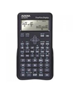 Aurora Scientific Calculator with Textbook Display Black - AX595TV