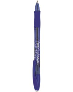 Bic Gel-ocity Illusion Erasable Gel Rollerball Pen 0.7mm Tip 0.3mm Line Blue (Pack 12) - 943440