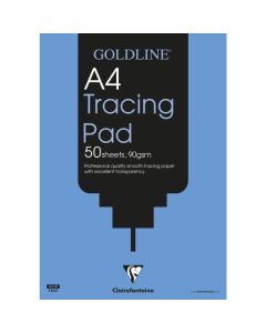 Clairefontaine Goldline Professional A4 Tracing Pad 90gsm 50 Sheets GPT1A4Z