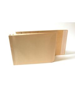 New Guardian Armour Gusset Envelope 380x280mm Peel and Seal Plain Power-Tac 50mm Gusset 130gsm Manilla (Pack 100) - H28313