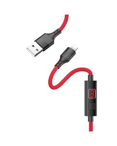 Cable USB to Lightning “S13 Central control” charging data sync with timer