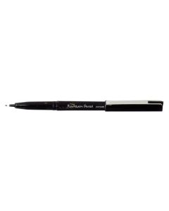 Pentel Disposable Fountain Pen Black (Pack 12) - JM20MB-A
