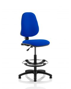 Eclipse Plus I Blue Chair With Hi Rise Kit KC0239