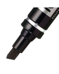 Pentel N60 Permanent Marker Chisel Tip 3.9-5.7mm Line Black (Pack 12) - N60-A