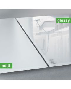 Artverum Magnetic Glass Drywipe Board Matt Super White 2000x1000 - GL525