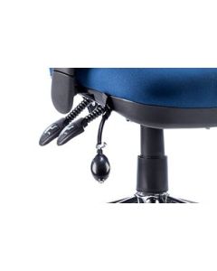 Chiro High Back Chair with Arms Blue OP000007