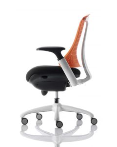 Flex Chair WH Frame OR Seat wArms
