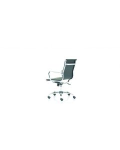Nola Medium Black Soft Bonded Leather Executive Chair OP000225