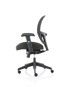 Denver Black Mesh Chair No Headrest OP000234
