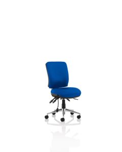 Chiro Medium Back Chair Blue OP000248
