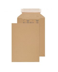 Blake Purely Packaging Corrugated Pocket Envelope 280x200mm Peel and Seal 300gsm Kraft (Pack 100) - PCE19
