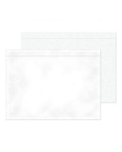 Blake Purely Packaging Document Enclosed Wallet C6 168x126mm Peel and Seal Plain Clear (Pack 1000) - PDE20