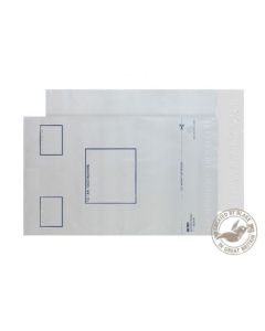 Blake Purely Packaging Polypost Polythene Wallet With Address Panel C4+ Peel and Seal (Pack 100) - PE44/W/100
