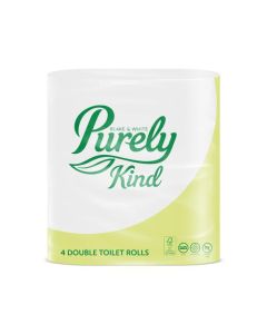 Purely Kind Toilet Roll 2Ply Ex Long PK4