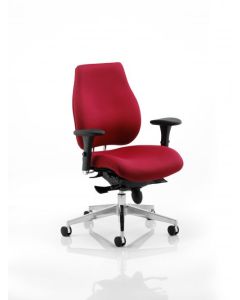 Chiro Plus Chair with Arms Wine