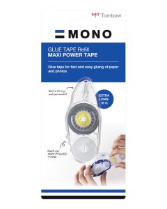 Tombow Maxi Power Glue Tape Roller Permanent Refill 8.4mmx16m - PR-IP