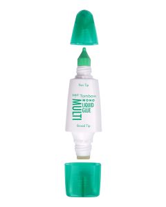 Tombow MONO Multi Liquid Glue With Two Tips White (Pack 10) - PT-MTC-10P