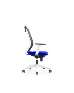 Rocada Ergoline Operators Chair Blue/White - 908W-3