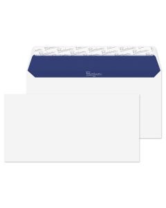 Blake Premium Pure Wallet Envelope DL Peel and Seal Plain 120gsm Super White (Pack 500) - RP81882