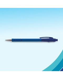Paper Mate Flexgrip Ultra Retractable Ballpoint Pen 1.0mm Tip 0.5mm Line Blue (Pack 12) - S0190433