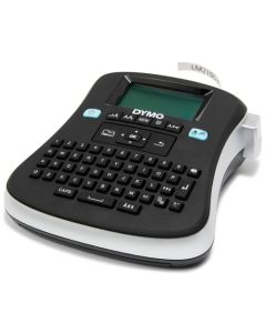 Dymo LabelManager 210D Desktop Label Printer QWERTY Keyboard Black/Silver - S0784440
