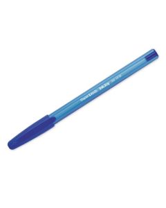Paper Mate InkJoy 100 Ballpoint Pen 1.0mm Tip 0.7mm Line Blue (Pack 50) - S0957130