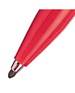 Pentel Original Sign Pen S520 Fibre Tip Pen 2mm Tip 1mm Line Red (Pack 12) - S520-B