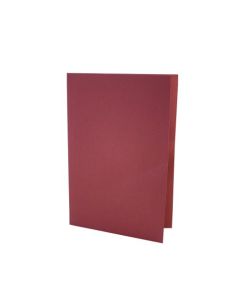 Exacompta Square Cut Folder Manilla Foolscap 180gsm Red (Pack 100) - SCL-REDZ