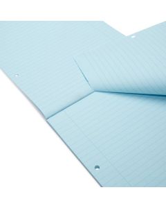 Rhino A4 Special Refill Pad 50 Leaf Feint Ruled 8mm With Margin Blue Tinted Paper (Pack 6) - HABFM-0