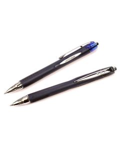 uni-ball Jetstream RT SXN-210 Retractable Rollerball Pen 1.0mm Tip 0.45mm Line Blue (Pack 12) - 789107000