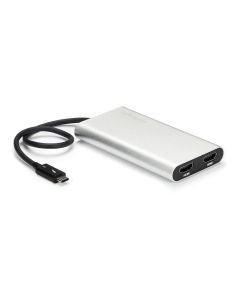 Thunderbolt 3 to Dual HDMI Adapter - 4k 30Hz - Windows only Compatible