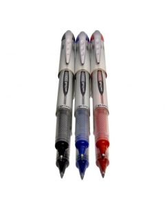 uni-ball Vision Elite UB-200 Liquid Ink Rollerball Pen 0.8mm Tip 0.5mm Line Black (Pack 12) - 707539000